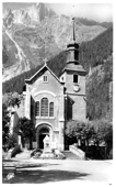 L'église de Chamonix et Le Brévent