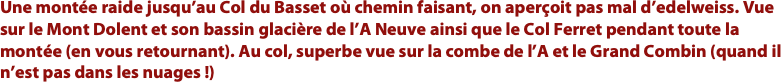 Une randonnée méconnue et peu